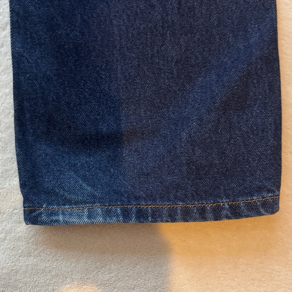 Levi's Men's 505 Regular Fit Blue Jeans W36 L30 - Picture 8 of 8